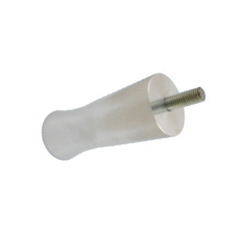 D44.5mm H110mm алюминиевые детали мебели металлические ножки для дивана
