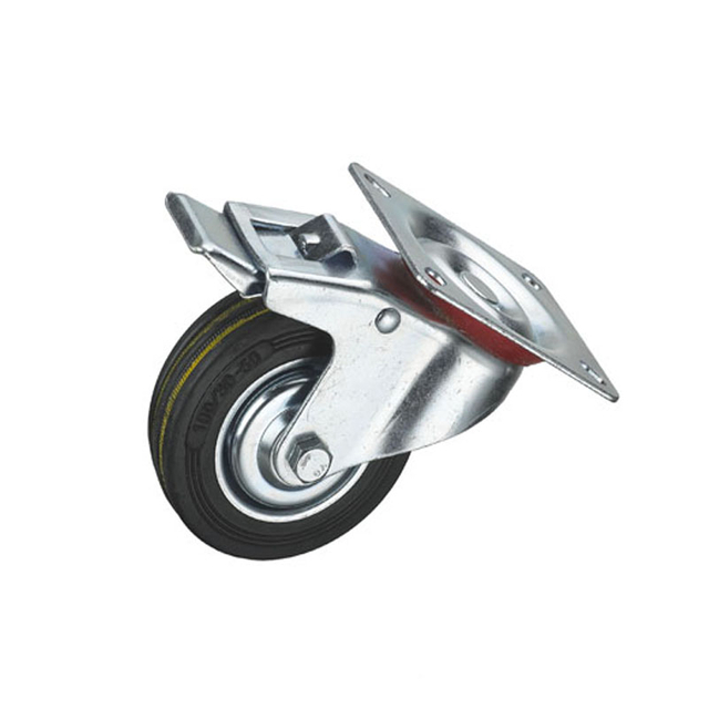 Промышленный пластиковый ролик с нагрузкой 50 кг для тележки
