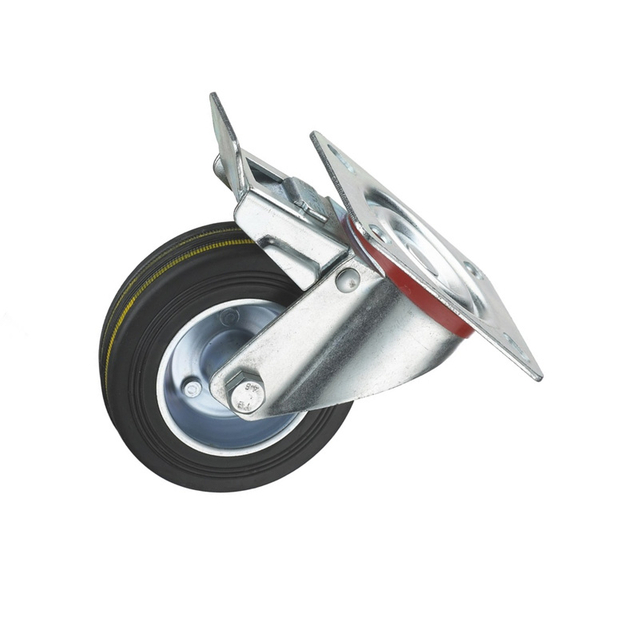 Перелом стали с пластиковым колесиком для мебели