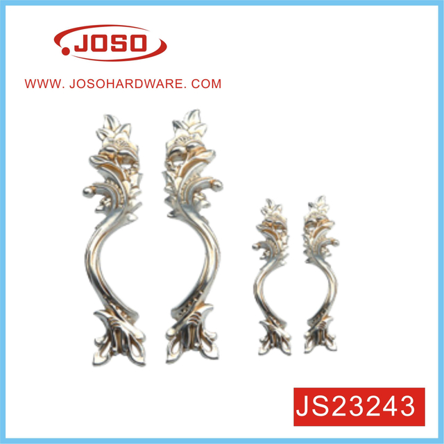 Современная серебряная ручка ящика в стиле лука для шкафа