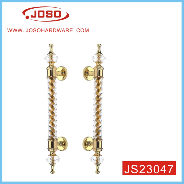 Кристаллический внешний вид Благородная дверная ручка для внутренней двери