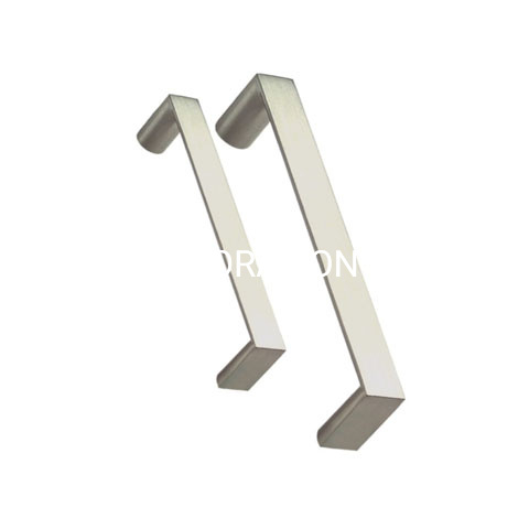 Поставка на заводе 96 мм цинковый сплав матовый Т-образный стиль дверная ручка ручка для спальни