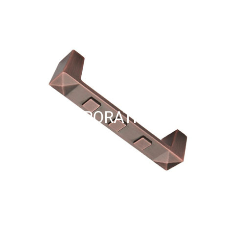 Классический цинковый сплав, антикварная медная мебель, прямоугольная ручка, ручка ящика, ручка шкафа