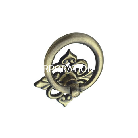 Кольцо из цинкового сплава, ручка 40 мм, нагрудная ручка, кухонная ручка, ручка шкафа