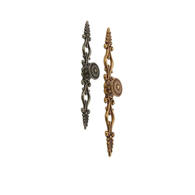 Цинковый сплав 175 мм 220 мм Классический стиль Ручка ящика Ручка шкафа