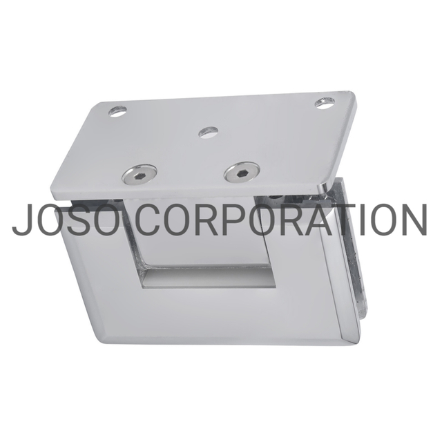 Стеклянный зажим Стеклянный зажим 90 градусов Стекло для настенных латунных аксессуаров для ванной комнаты для стекла 8-10 мм