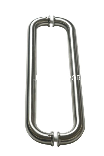 Индивидуальная трубчатая стеклянная дверная ручка, металлическая ручка, офисная дверная ручка