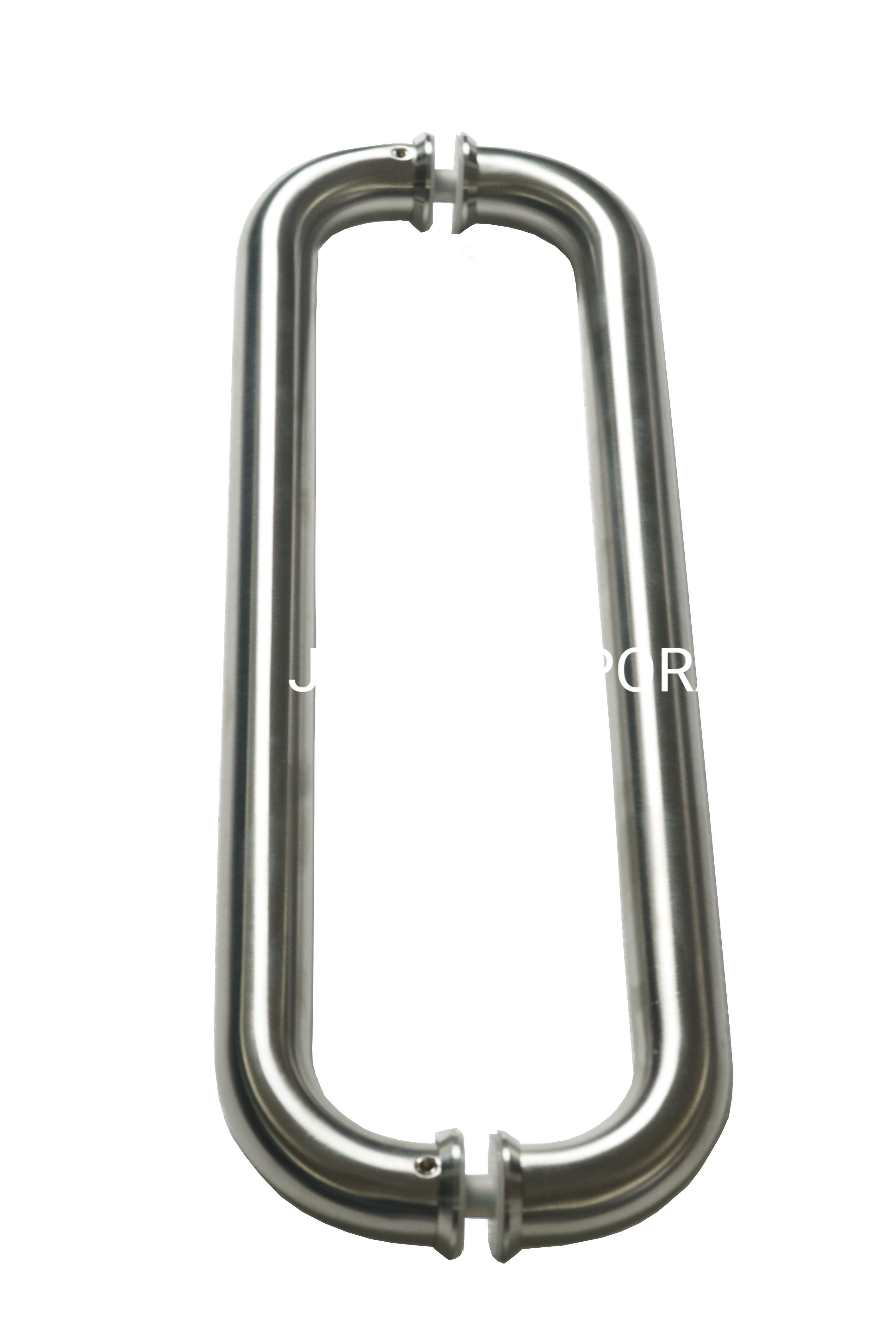 Индивидуальная трубчатая стеклянная дверная ручка, металлическая ручка, офисная дверная ручка