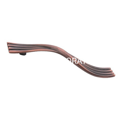 Популярная античная медная антикварная медная ручка из цинкового сплава, мебельная ручка, ручка шкафа