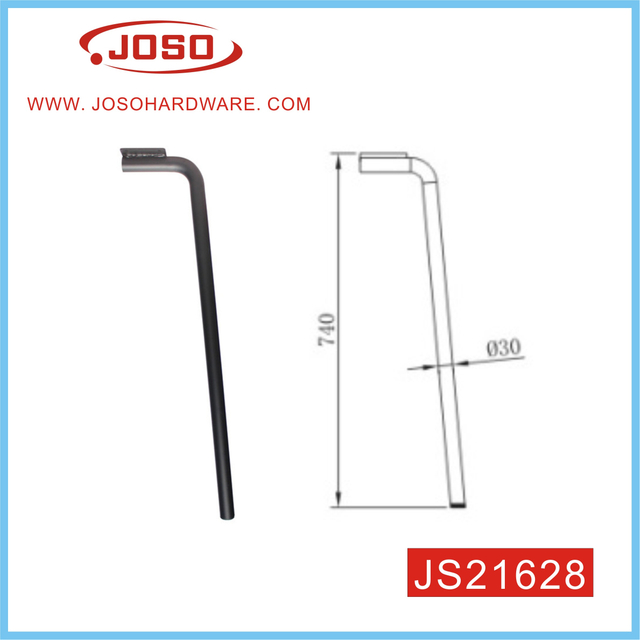 Современная горячая продажа изогнутой металлической мебельной ножки для углового стола