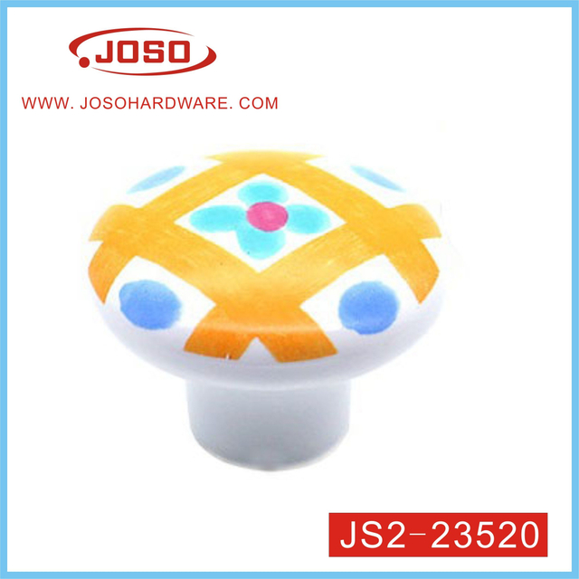 Красочная ручка мебели керамики сплава цинка для двери и ящика