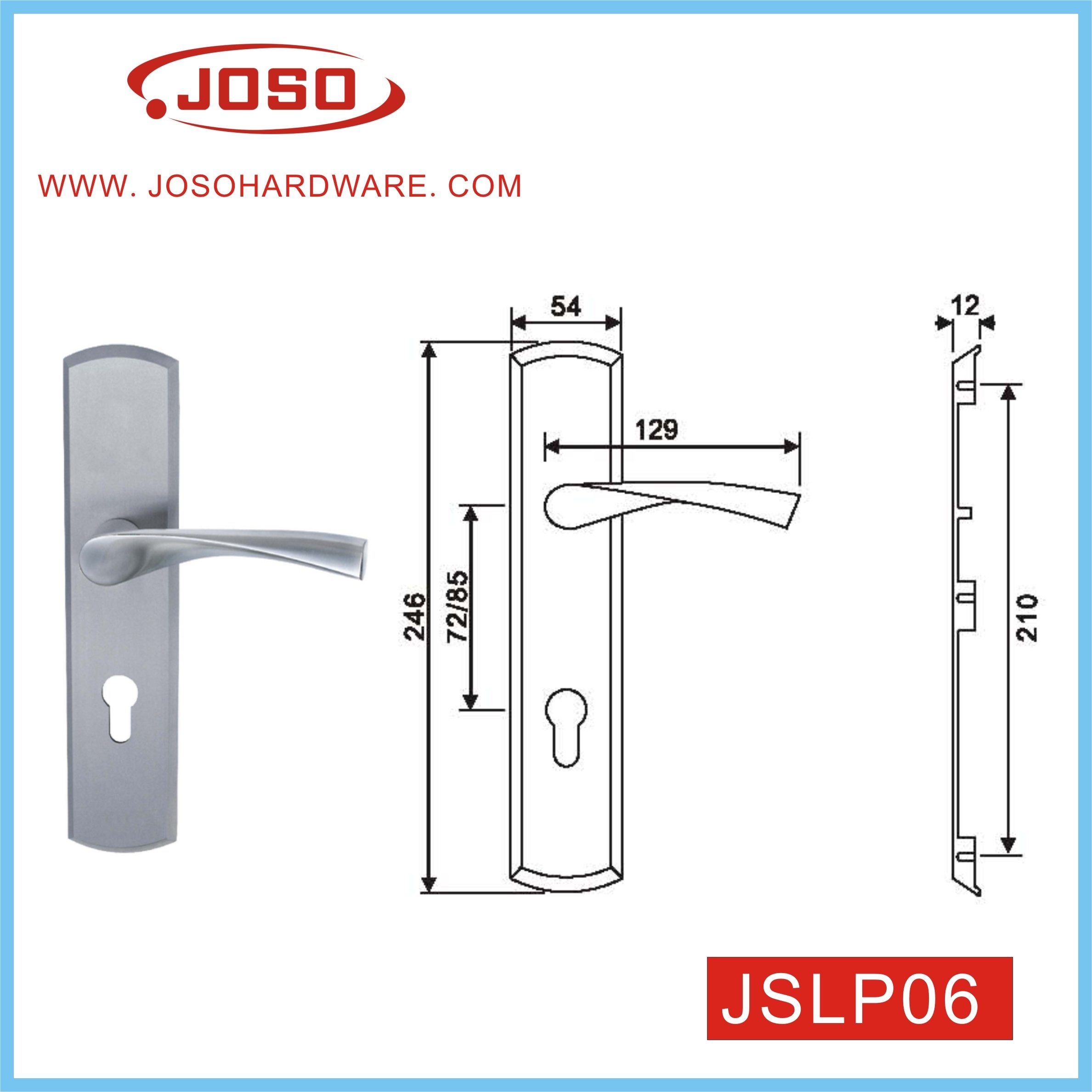 Популярная мебельная фурнитура с ручкой и пластиной для двери