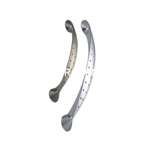 Поставка на заводе индивидуальный цинковый сплав 96 мм матовая покрытая щеткой мебельная ручка кухонный шкаф