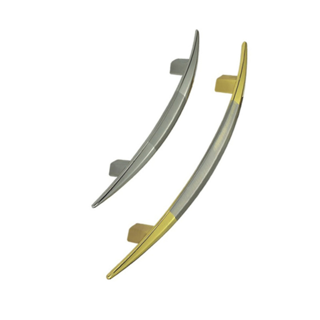 Цинковый сплав 64 мм, 96 мм, 128 мм, двухцветная ручка для шкафа, аксессуары для шкафа