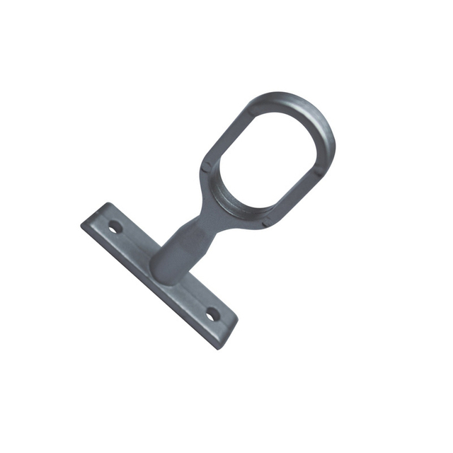 Заводская поставка центрального кронштейна для шкафа для овальной штанги для одежды