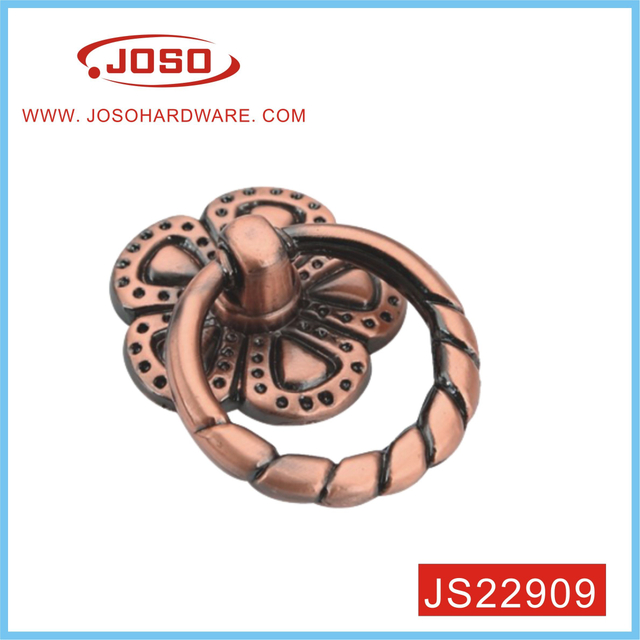 Ручка с цветочным узором в стиле ретро в европейском стиле для ящика