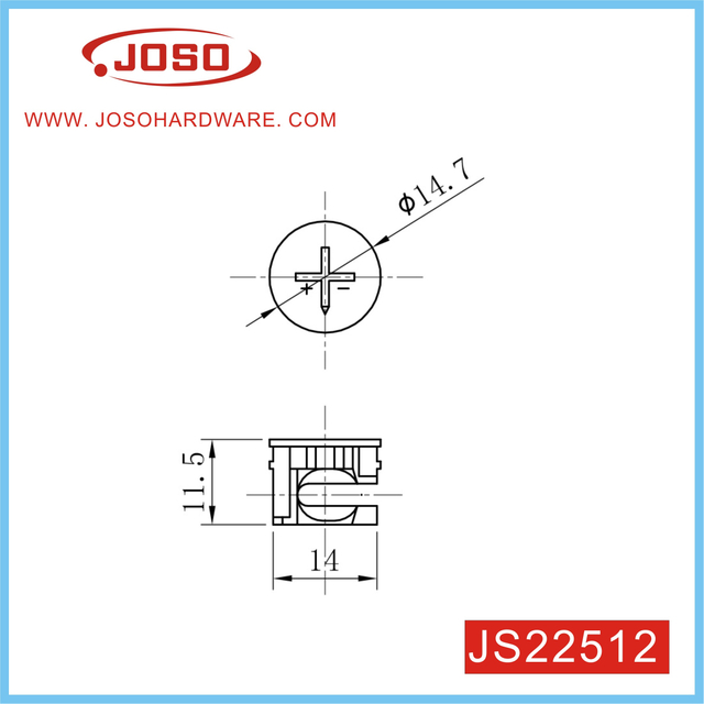 Высококачественные соединительные аксессуары Cam для мебели