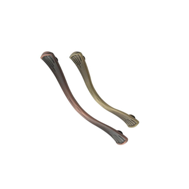 Цинковый сплав 96 мм 128 мм Античная медная ручка Украшение ручки