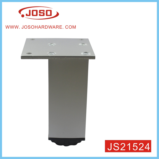 Настроить квадратную угловую ножку дивана серебристого цвета