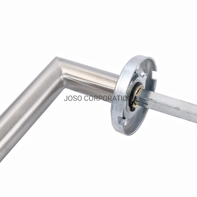 Рычажная ручка из нержавеющей стали Дверная ручка с атласной отделкой