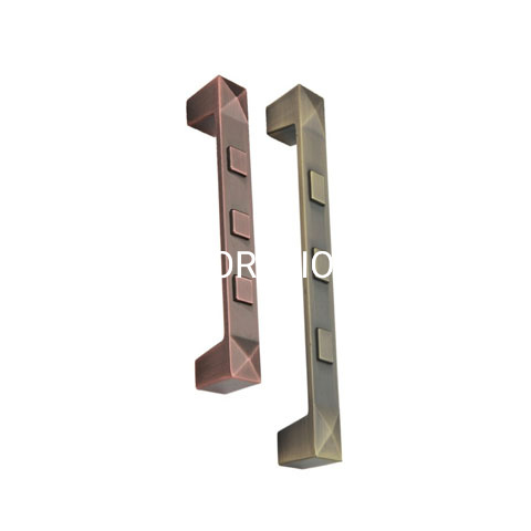 Классический цинковый сплав, антикварная медная мебель, прямоугольная ручка, ручка ящика, ручка шкафа