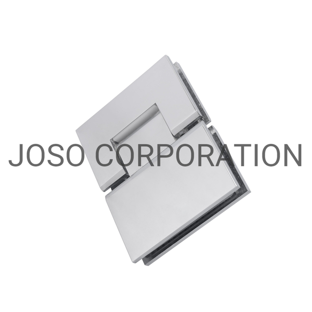 Аксессуары для ванной комнаты из стекла и стекла Латунная фурнитура Латунный фитинг Стеклянный шарнир