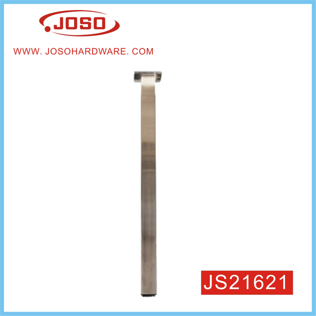 Горячая продажа металлическая квадратная мебельная ножка для обеденного стола