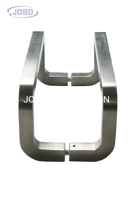 H-образная мода, простой дизайн, дверная ручка из нержавеющей стали для стеклянной двери, мебельная фурнитура