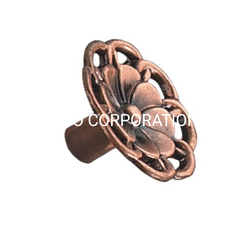 Мода цинковый сплав цветочный стиль мебельная ручка шкаф ручка ручка шкафа