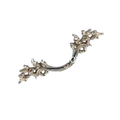 Европейский стиль из цинкового сплава, серебристая 64 мм, ручка ящика, ручка шкафа, мебельная ручка