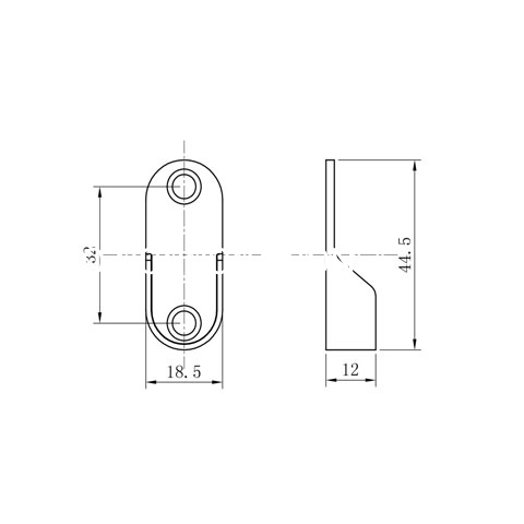 Популярный никелированный шкаф из цинкового сплава, разъем для опорного кронштейна для домашней одежды
