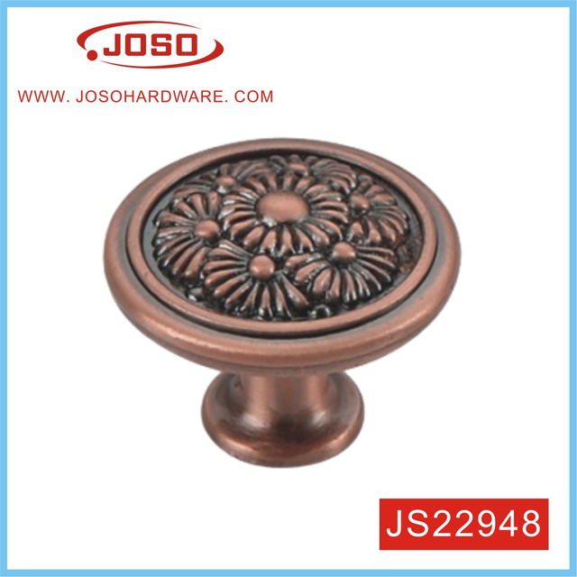 Креативный цветочный стиль на верхней дверной ручке шкафа