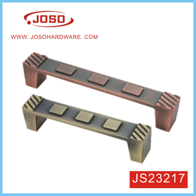 Античная медная прямоугольная ручка для двери кухонного шкафа