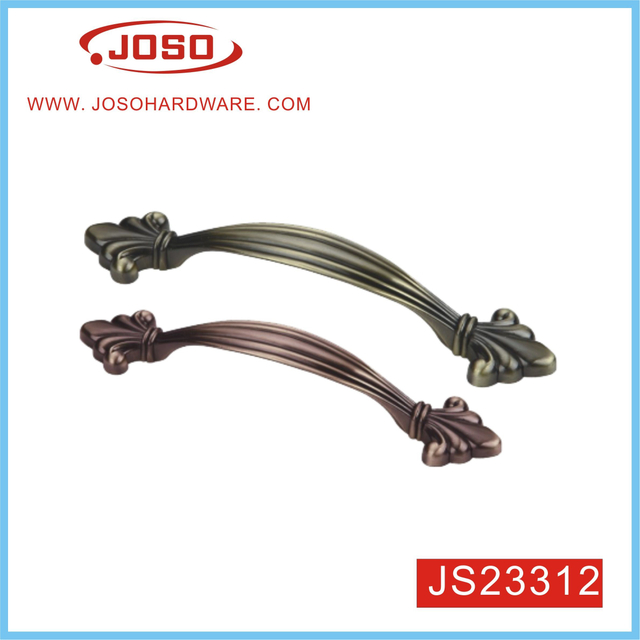 Европейская классическая антикварная латунная ручка для мебели для двери