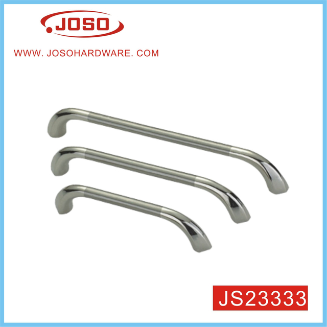 Матовая и хромированная мебельная ручка Т-образной формы для ящика для десерта