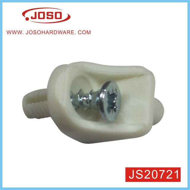 Белые пластиковые опорные стойки для полки для шкафа