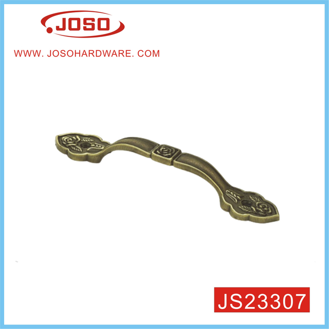 Европейская винтажная антикварная латунная мебельная ручка для ящика спальни