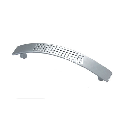 Оптовая продажа цинкового сплава 128 мм с позолоченным бантом и ямочками для гардероба, ручка ящика