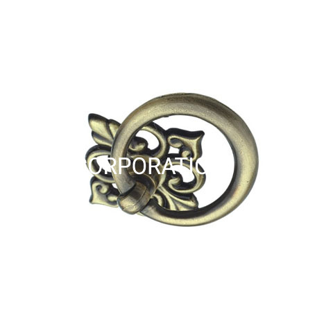 Кольцо из цинкового сплава, ручка 40 мм, нагрудная ручка, кухонная ручка, ручка шкафа