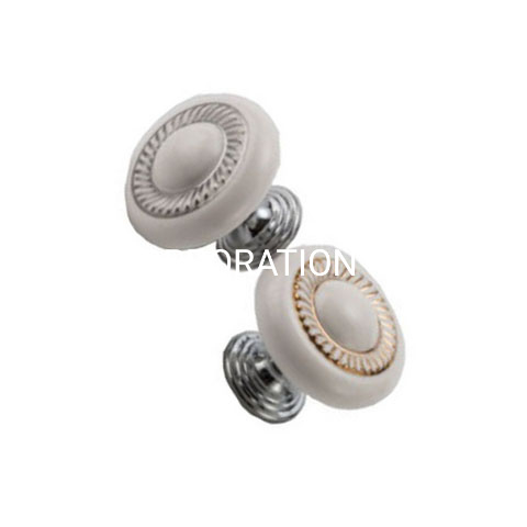 Ручка шкафа ручки ящика керамики сплава цинка европейского стиля 35X30mm