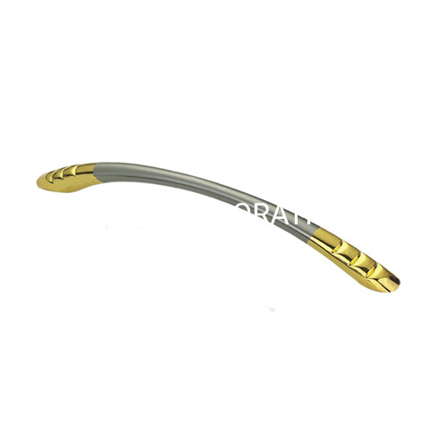 Горячая продажа цинкового сплава Золотая и матовая ручка для шкафа