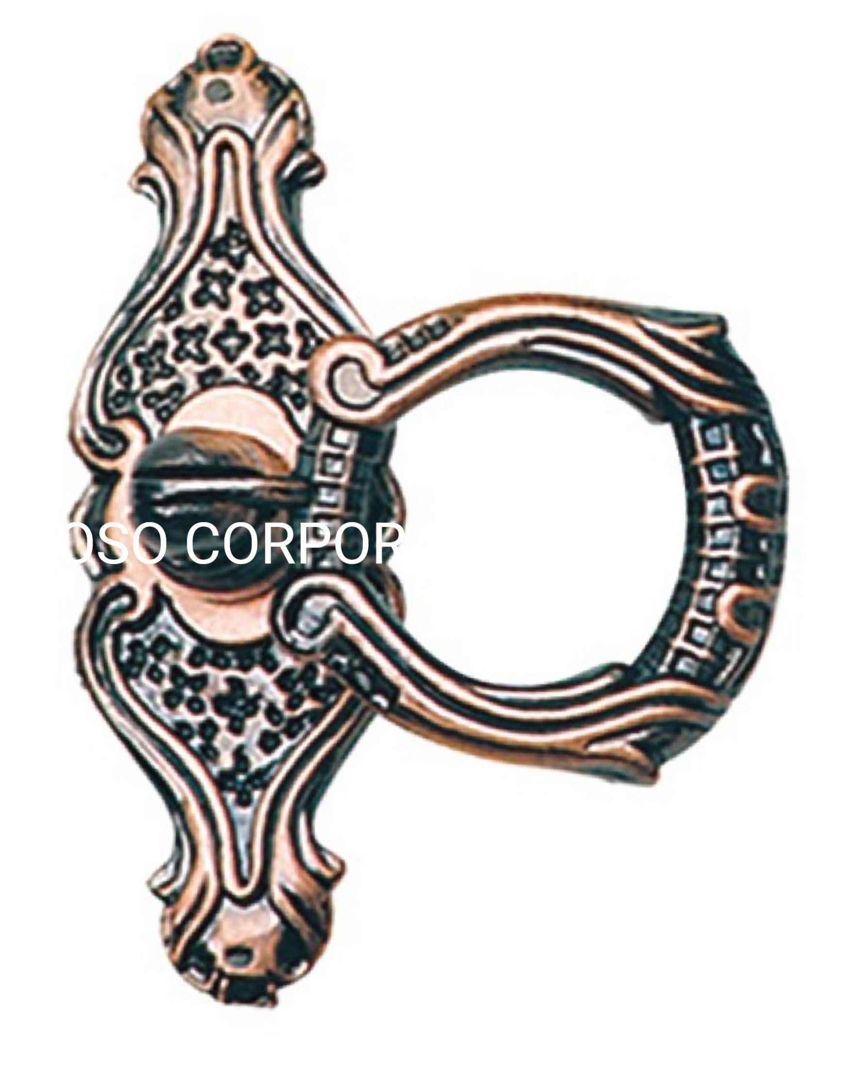 Декоративная классическая ручка из цинкового сплава 40 мм, ручка для ящика, кухонная ручка, ручка для шкафа