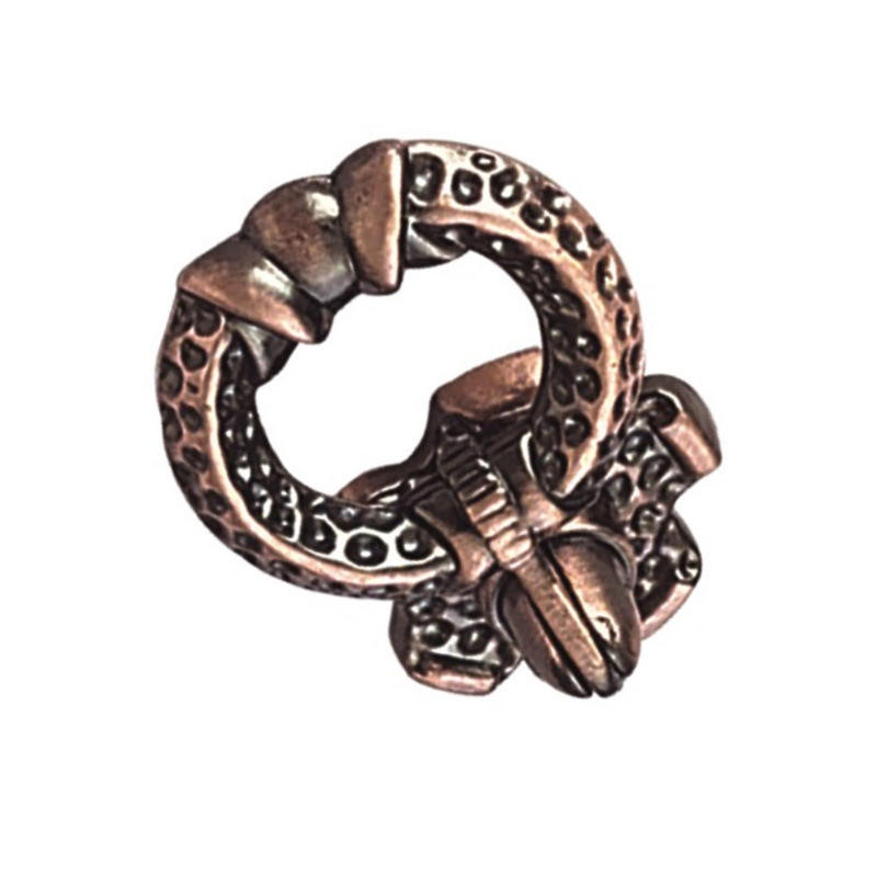 Металлическая антикварная медная дверная ручка 30 мм, ручка ящика, мебельные ручки