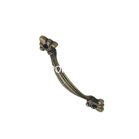 Заводская поставка 120 мм Классическая антикварная медная мебельная ручка Кухонная дверная ручка