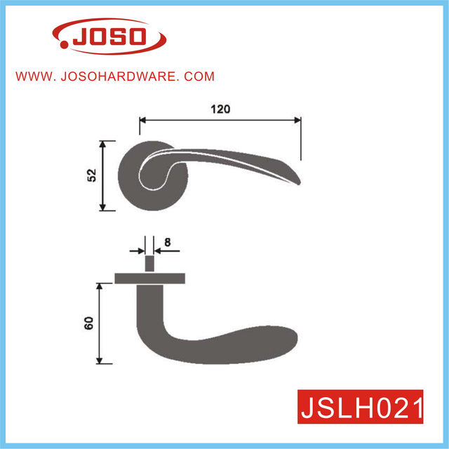 Индивидуальная современная ручка дверного рычага из нержавеющей стали для домашней прихожей