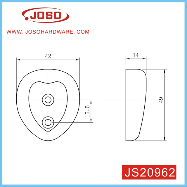 Подвесная направляющая для шкафа в форме сердца для спальни