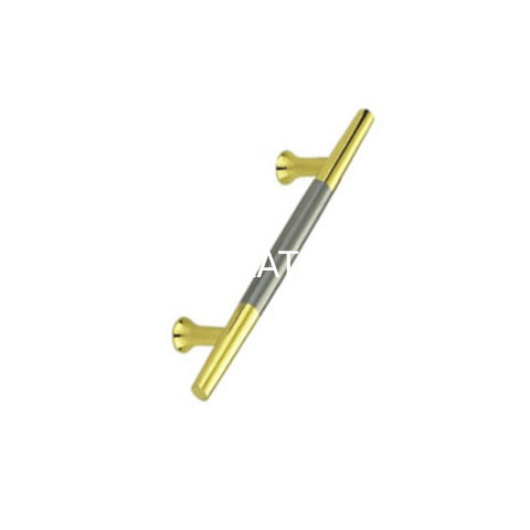 Высокое качество цинкового сплава 64 мм Т-образная мебельная ручка Ручка шкафа