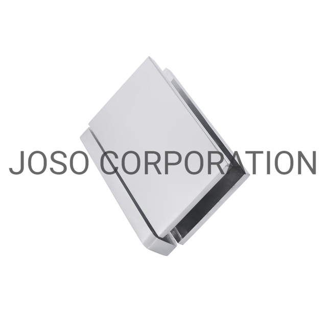 Стеклянная дверь на стену, латунный стеклянный зажим 90 градусов для стеклянных дверей 8-10 мм, аксессуары для душевой комнаты, яркий хром