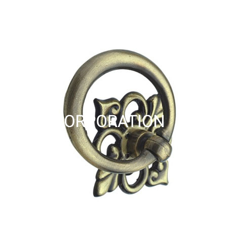 Кольцо из цинкового сплава, ручка 40 мм, нагрудная ручка, кухонная ручка, ручка шкафа