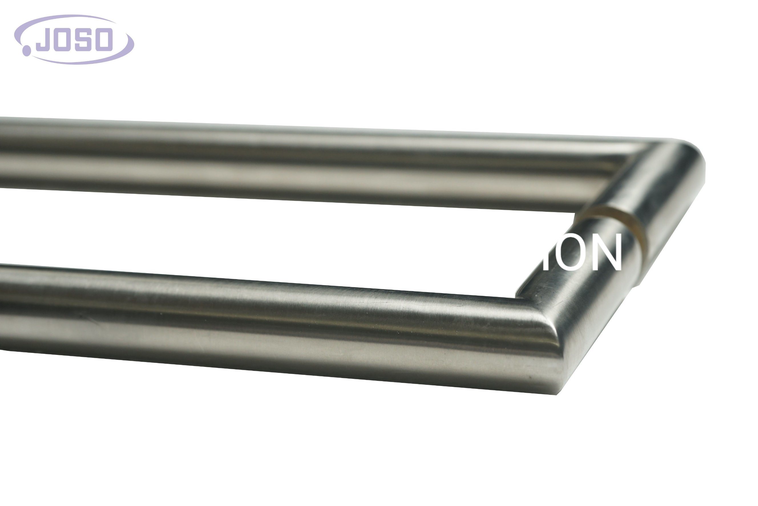 Дверные ручки из закаленной трубчатой ​​нержавеющей стали, большие стеклянные дверные ручки, ручка из нержавеющей стали, современный стиль Cc375